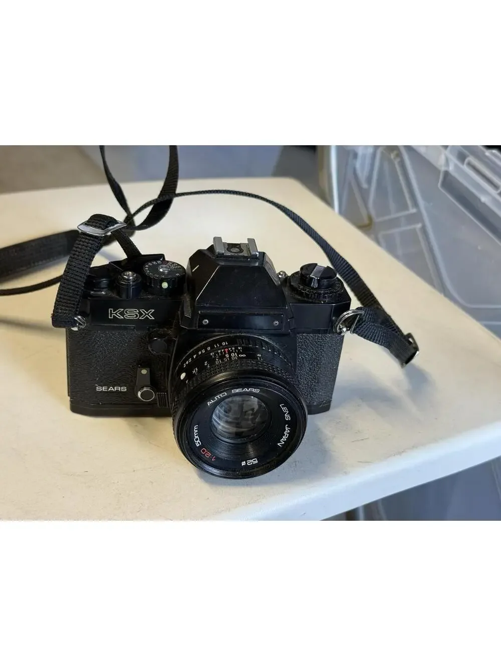 Sears KSX Super Vintage Camera w/ 50mm f/1.7 Auto MC- Untested
